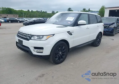 2016 Land Rover Range Rover Sport 3.0L V6 Turbocharged Diesel Hse Td6 из США, поврежденный, VIN SALWR2KF6GA566447